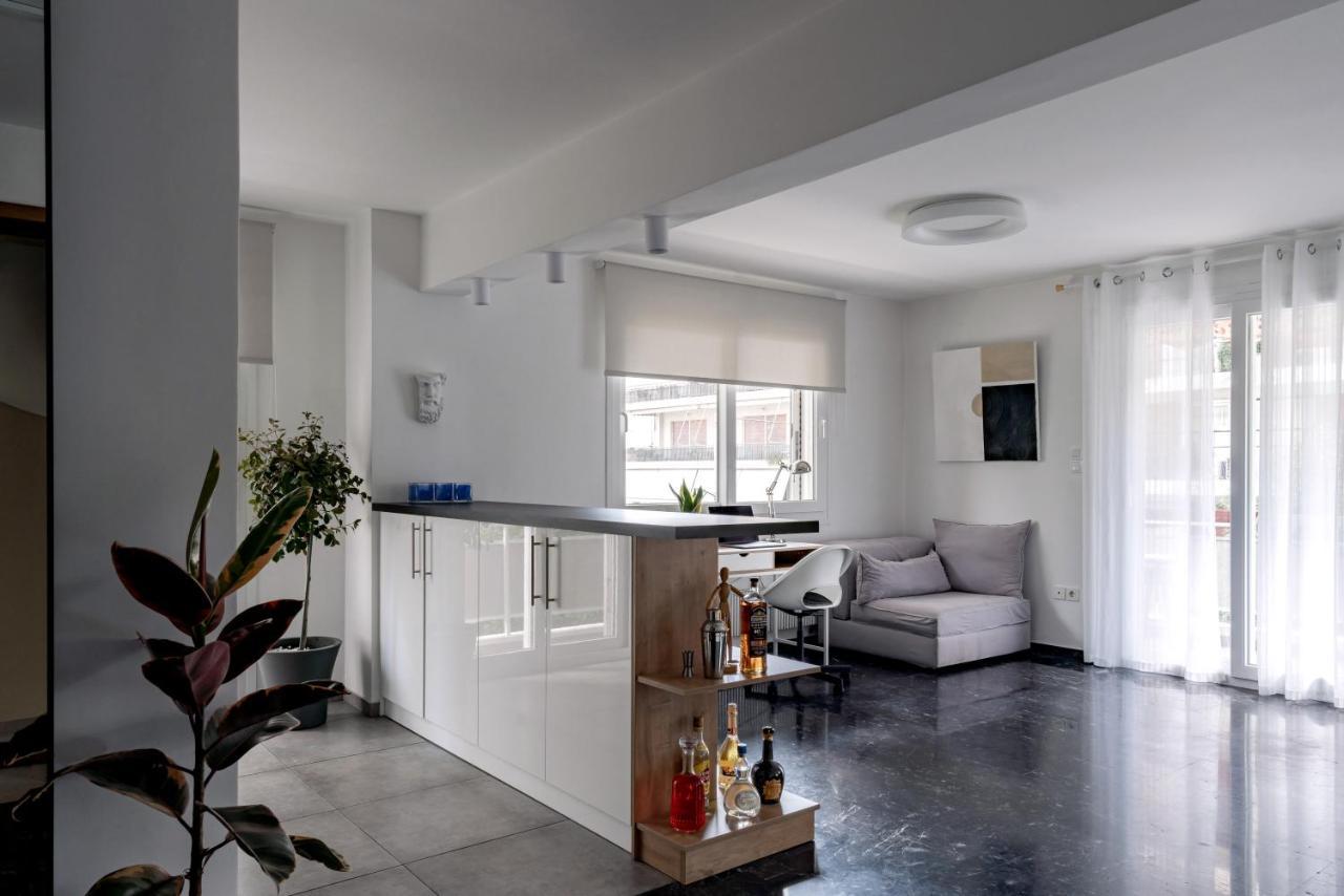 The Black Marble - Sea View, 2Br, 2Ba By Bnc Афины Экстерьер фото