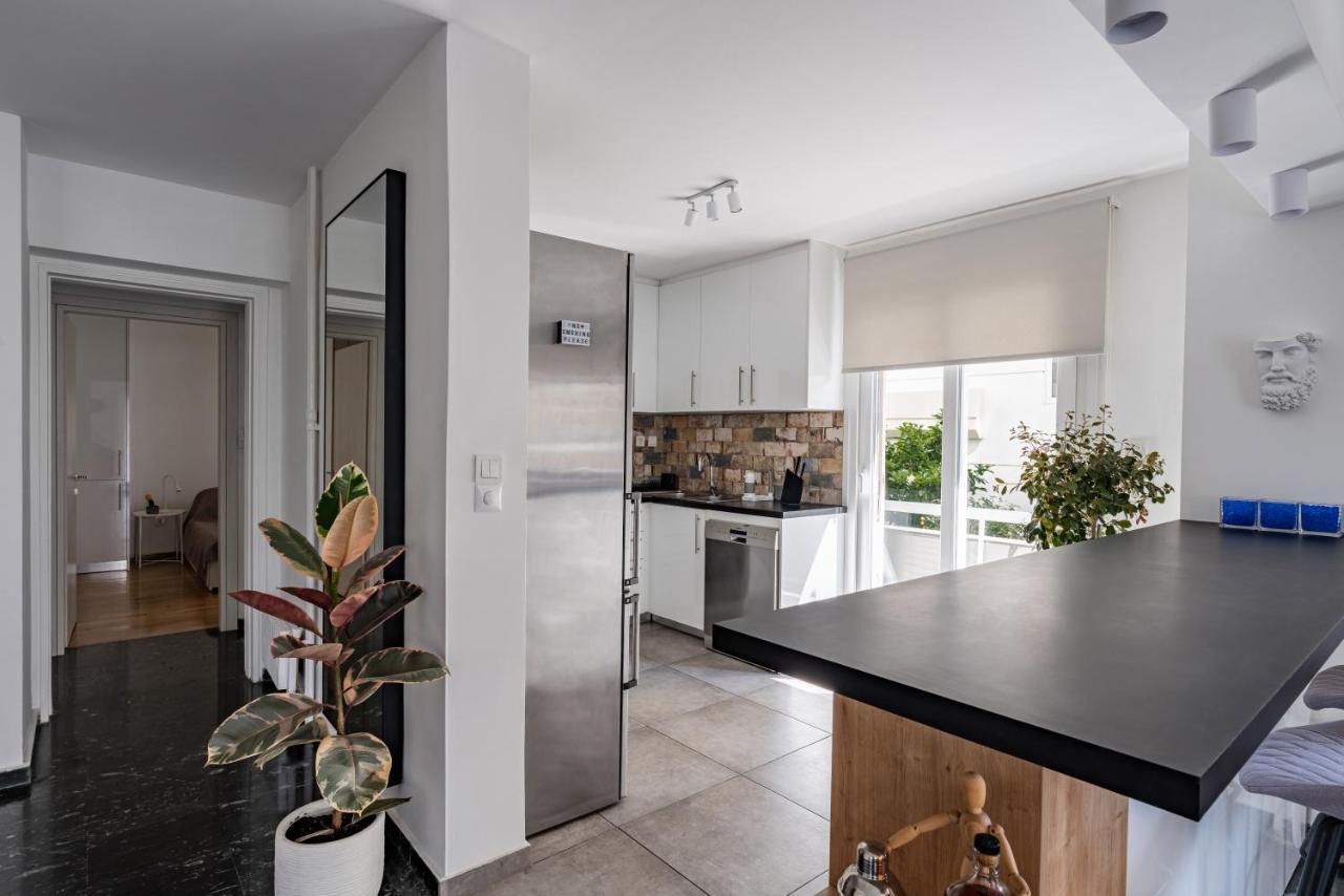 The Black Marble - Sea View, 2Br, 2Ba By Bnc Афины Экстерьер фото
